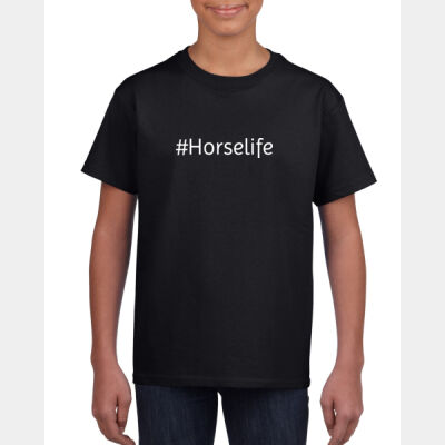 Youth #Horselife T-shirt Thumbnail