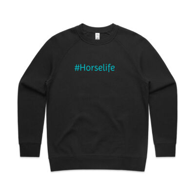 Womens #Horselife Sweatshirt Thumbnail
