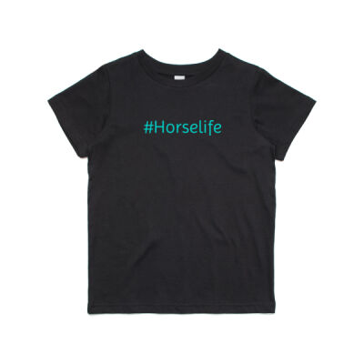 Premium Youth #Horselife T shirt Thumbnail